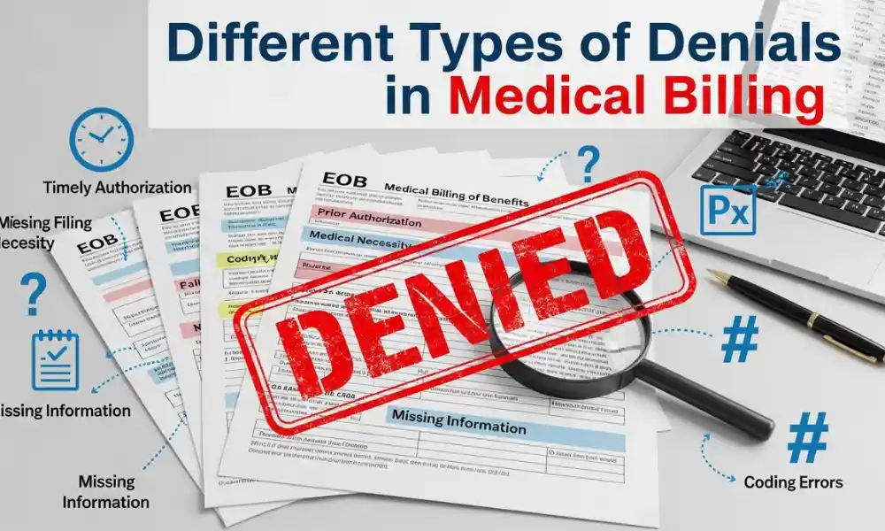 Different Types of Denials in Medical Billing