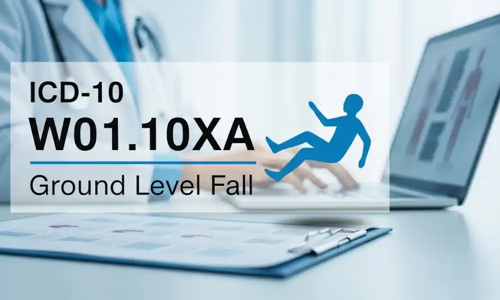 ICD-10 Code for Ground Level Fall