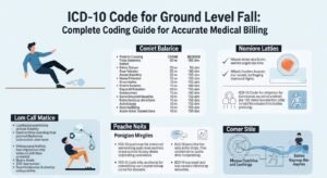 ICD-10 Code for Ground Level Fall